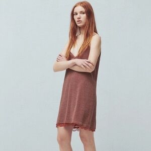 Mango slip floral dress